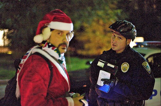 Even Santa got a ticket. Image: Gary Rides Bikes