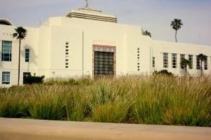 City Hall is located just south of Downtown Santa Monica on Main Street.