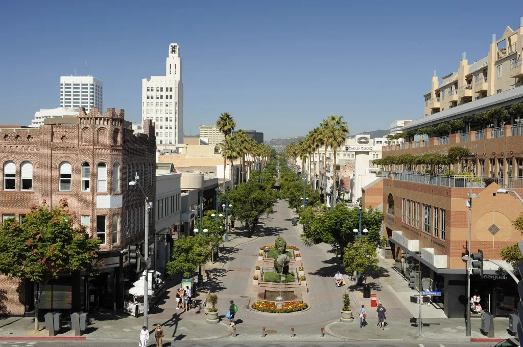 "After the overhaul, the Third Street began drawing crowds of visitors to its outdoor dining, movie theaters and shops."