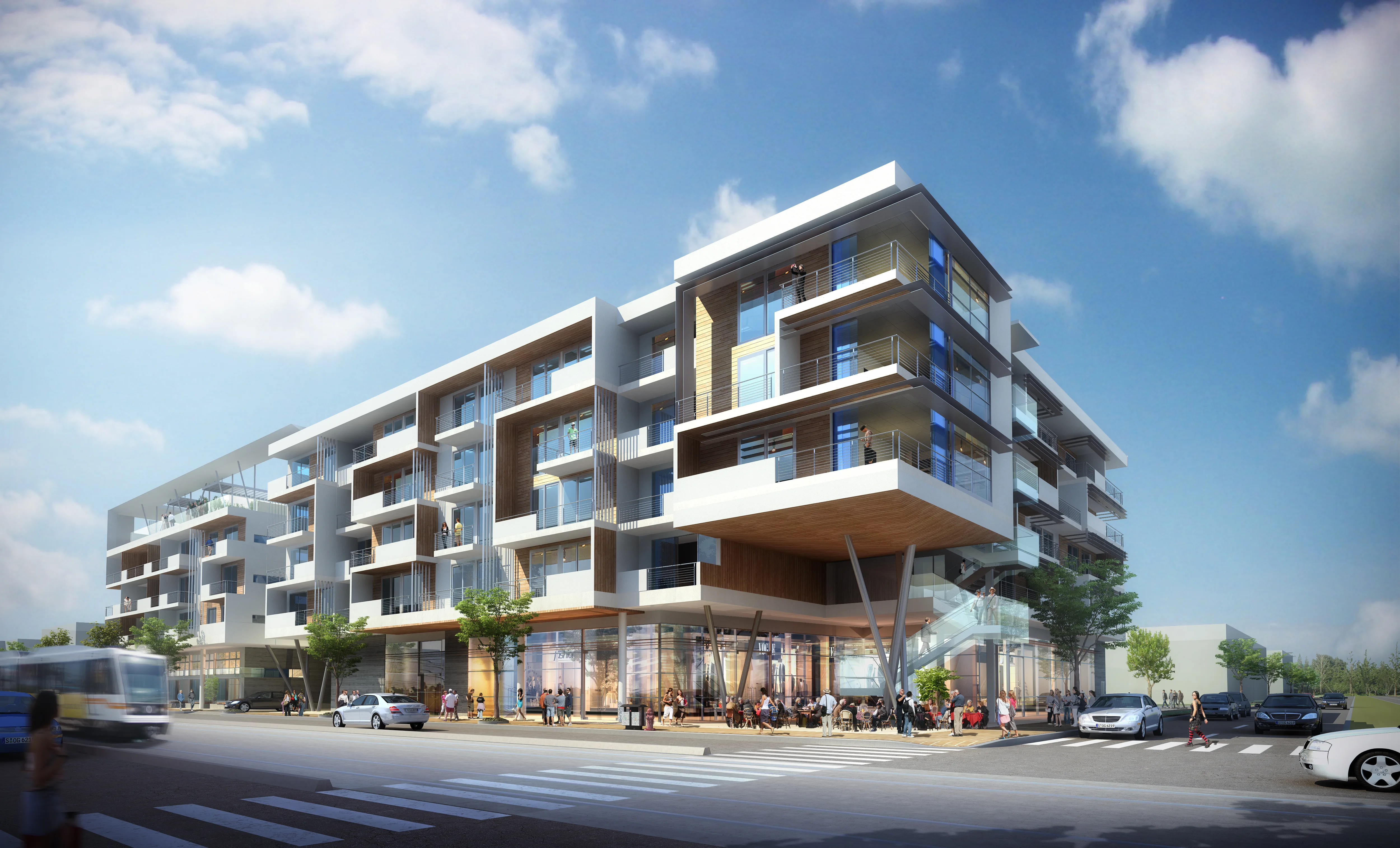 A five-story apartment building with ground floor retail walking distance from the beach, two parks, and a light rail station, wouldn't be able to be built if "LUVE" passes.
