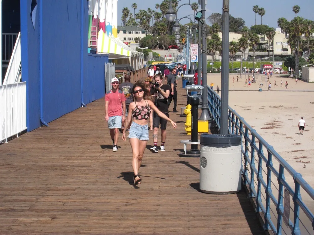 Just how content are people in Santa Monica? The city aims to find out by creating the first ever Local Wellbeing Index. Photo: Saul Rubin