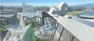 Rendering of proposal by 26Street TOD Partners
