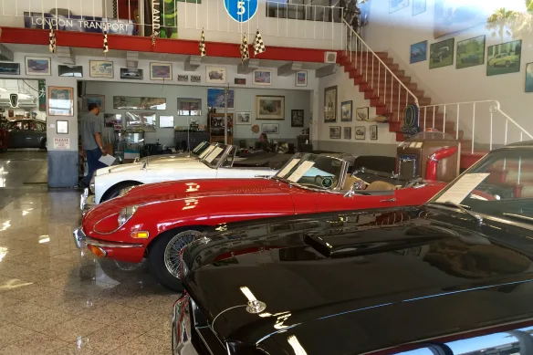 The showroom at Cars with Class