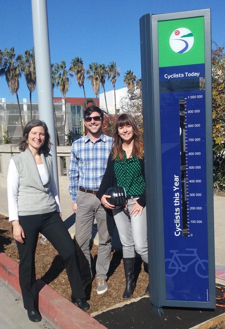 Santa Monica To Open Real-Time Bike Traffic Counter on Main Street Santa Monica To Open Real-Time Bike Traffic Counter on Main Street