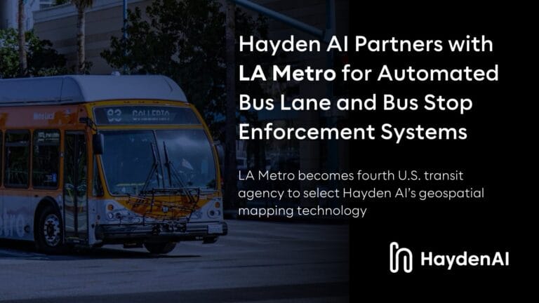 LA Metro Announces Contract for Automated Bus Lane and Bus Stop Enforcement Systems LA Metro Announces Contract for Automated Bus Lane and Bus Stop Enforcement Systems