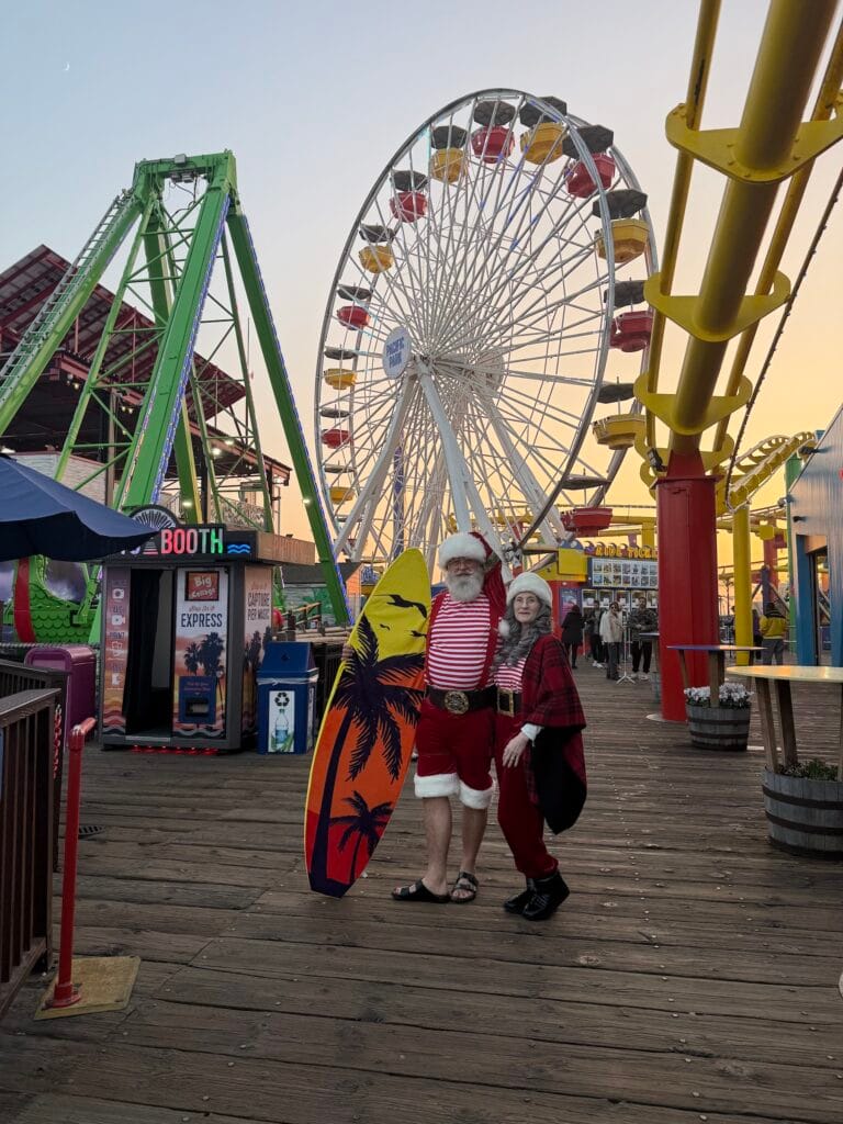 Cheer on the Pier Continues with the Famous “Surfing Santa” Ferris Wheel on Locals Night Cheer on the Pier Continues with the Famous “Surfing Santa” Ferris Wheel on Locals Night