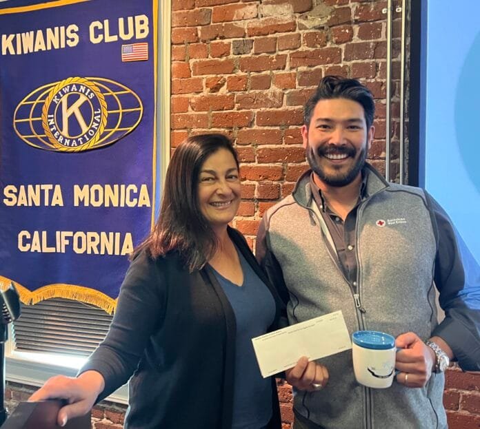 Kiwanis Club Santa Monica Donates $100,000 To American Red Cross, Western Los Angeles, To Assist With LA Wildfire Relief-Photo