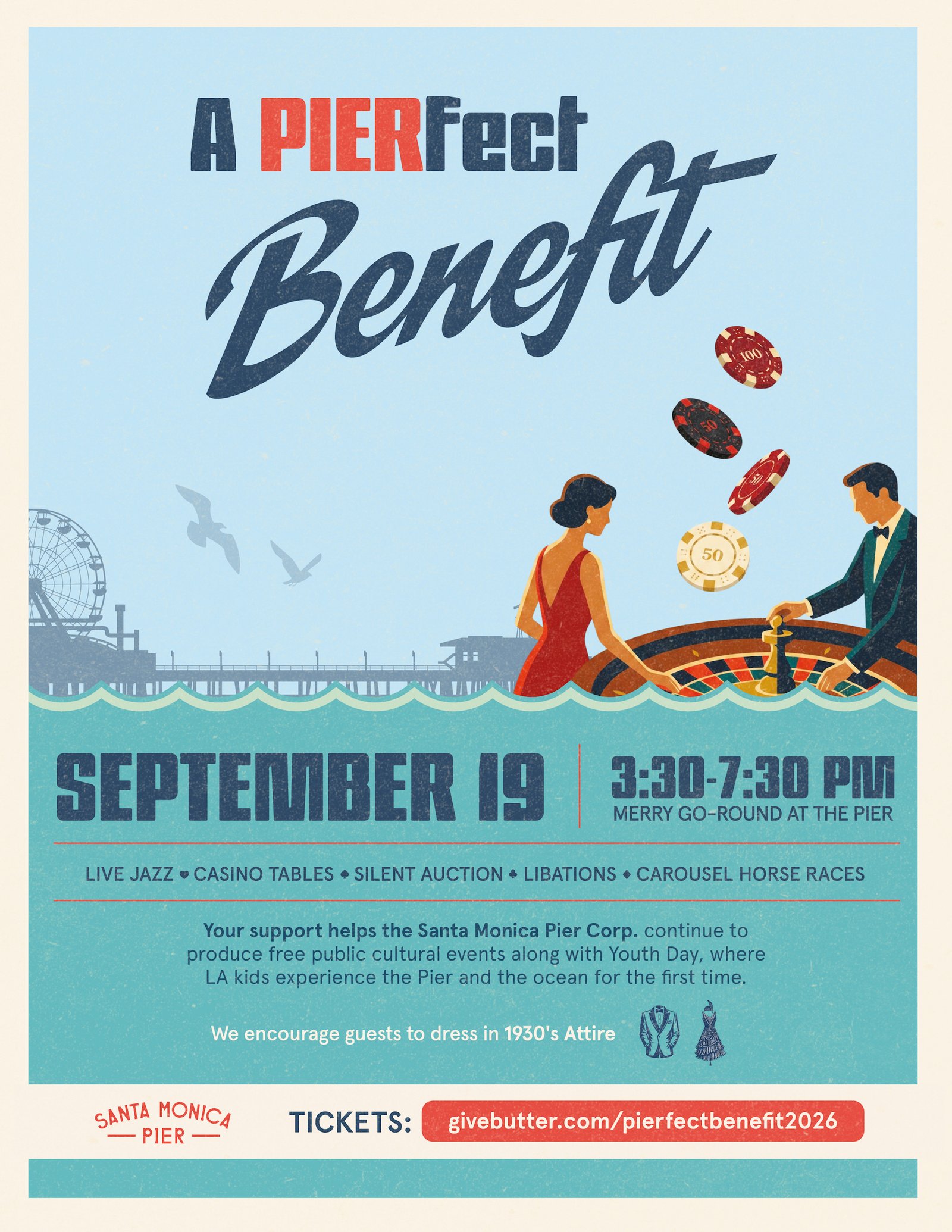 SATURDAY: Santa Monica Pier Steps Back Into the 1930s for ‘A PIERfect Benefit’