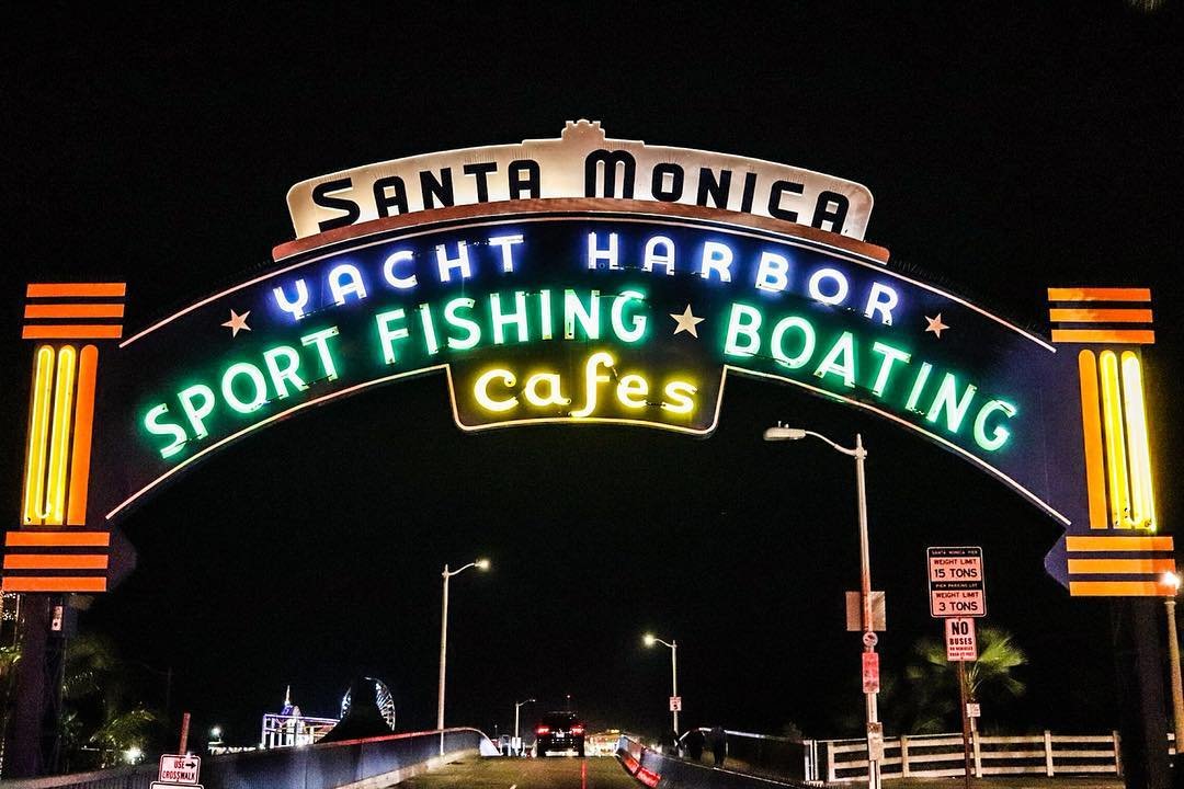 Santa Monica Pier Sign to Receive Routine Off-Site Maintenance