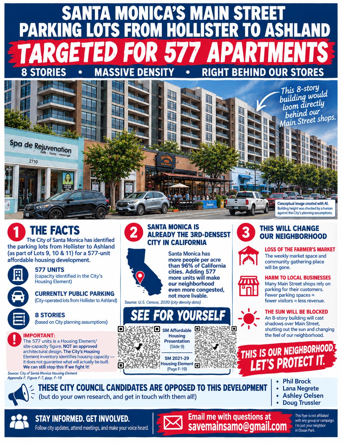 Fact Check: Santa Monica Has Not Approved 557 Apartments on Main Street Parking Lots