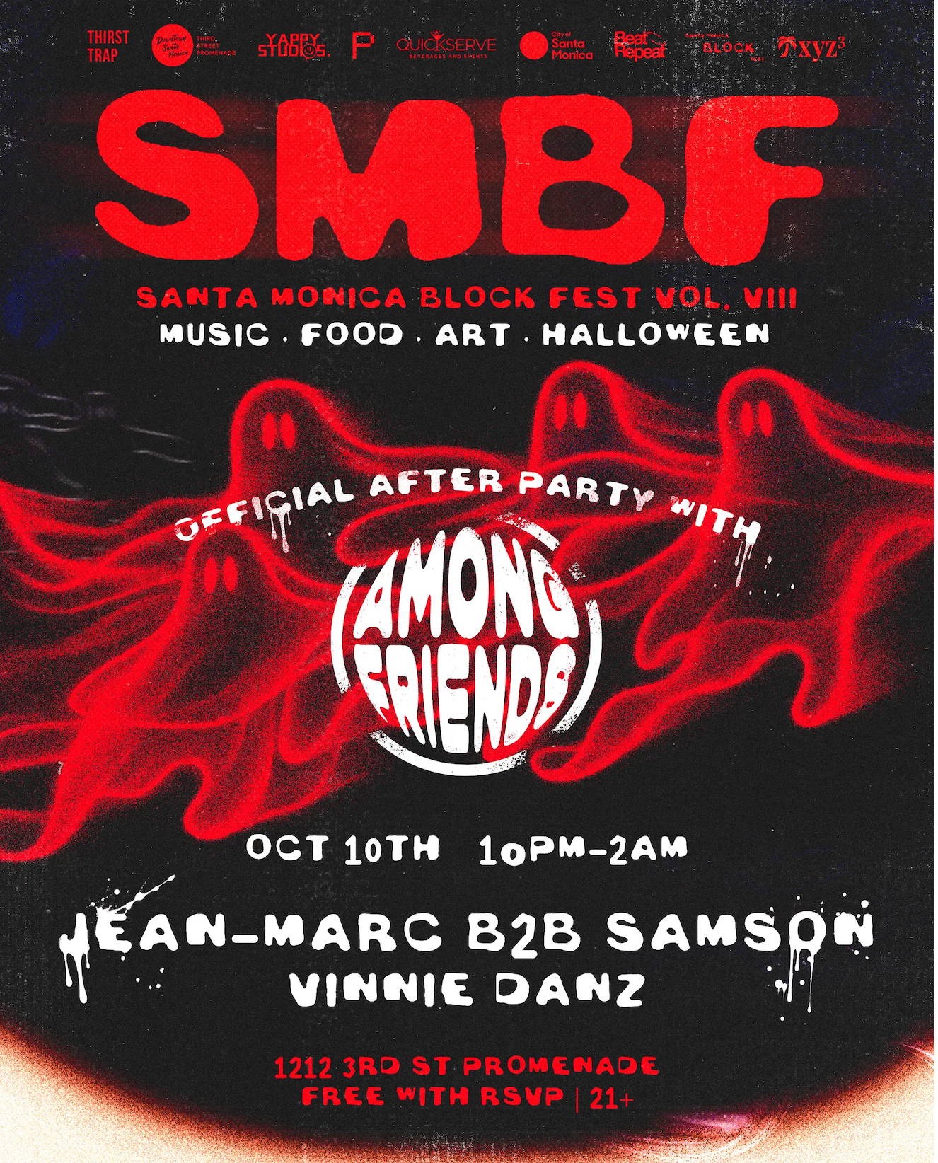 Santa Monica Block Fest Vol. VIII Brings Halloween, Music, and a Night Market to Third Street Promenade October 10