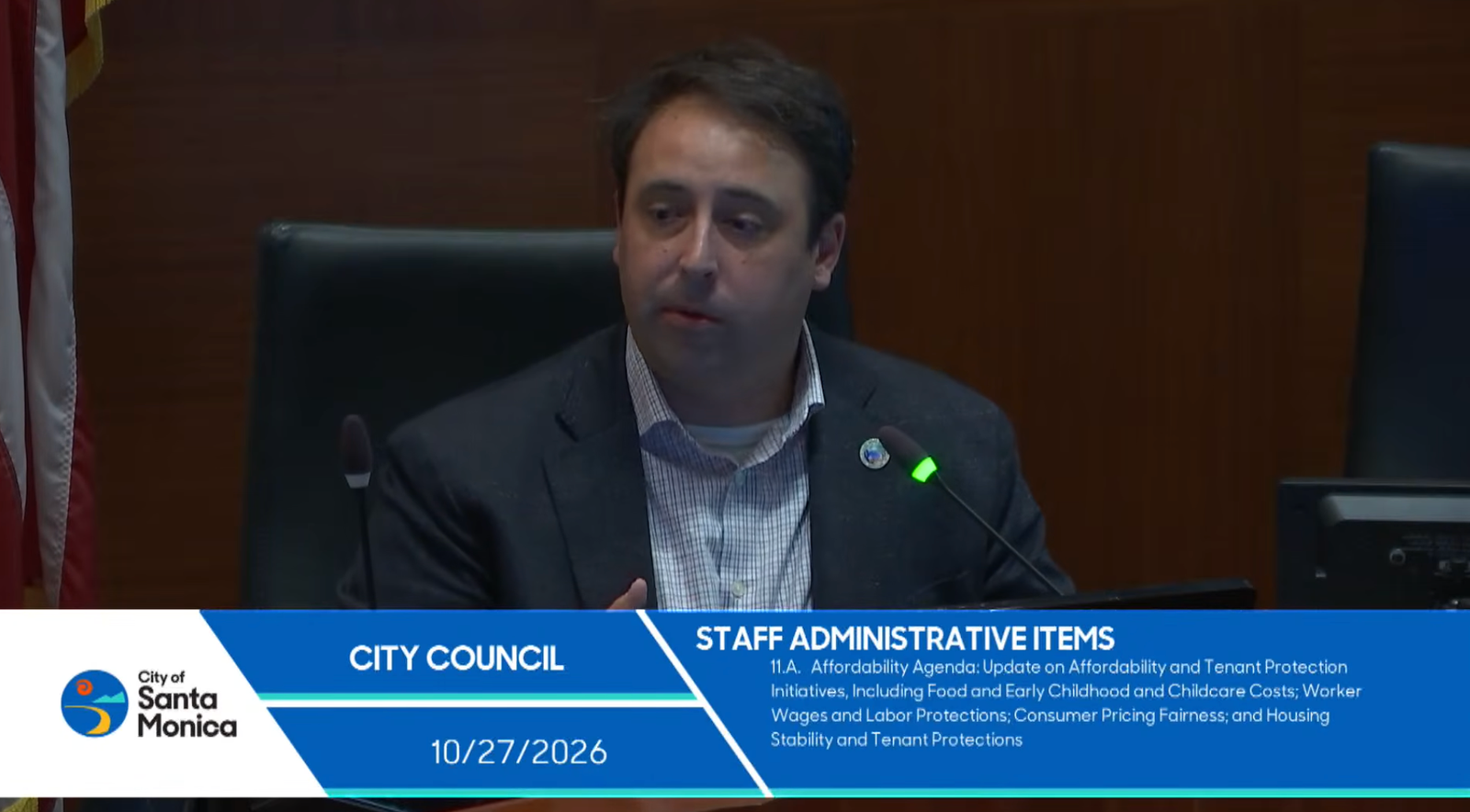 Santa Monica City Council Meeting Summary: October 27, 2026