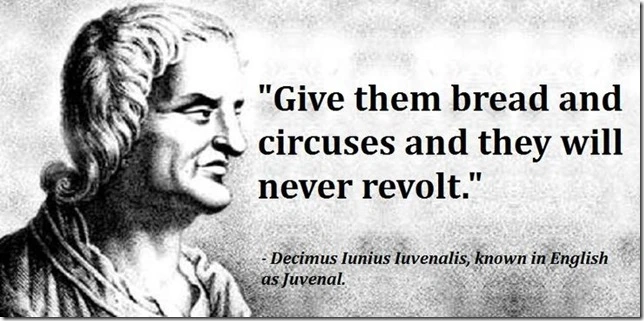 Kool Happenings: Bread and Circuses and What Does It Mean to be Humane